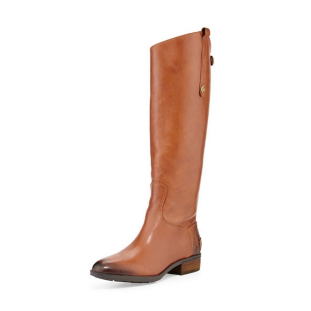 Sam Edelman Penny Riding Boot Wide Calf - Brown